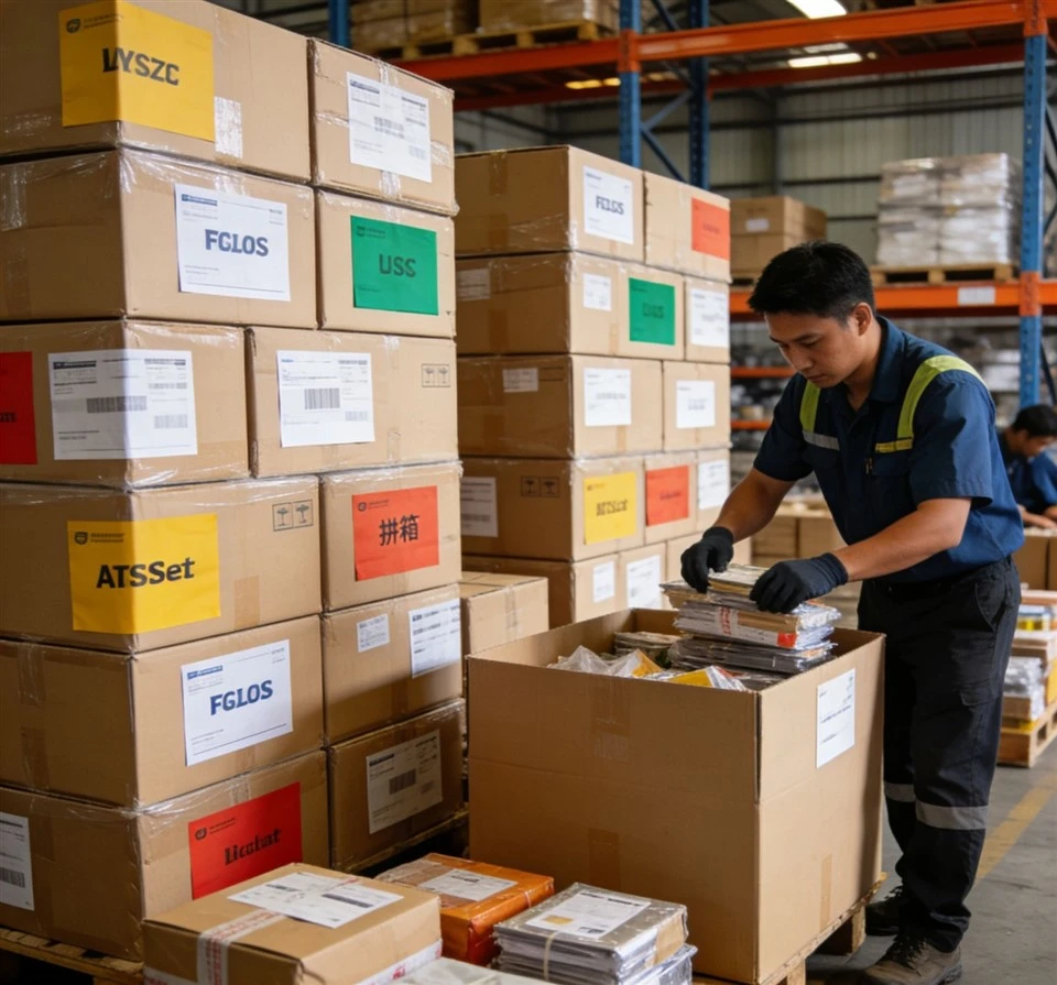 China-Canada LCL-verzending