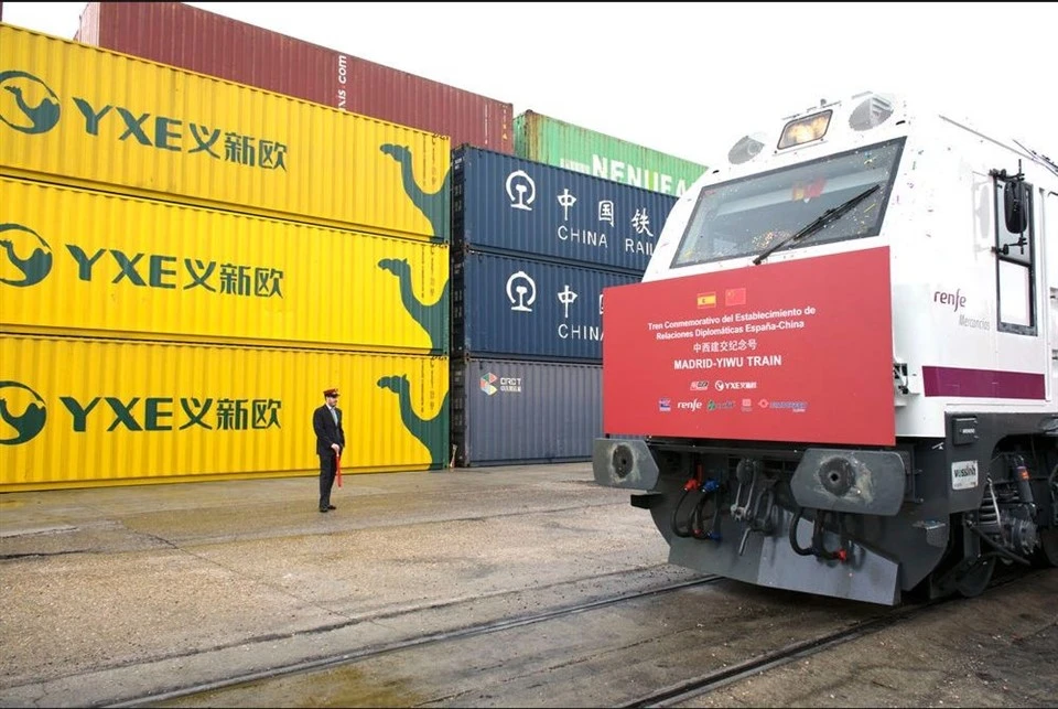 China Frankrijk Spoorwegvervoer