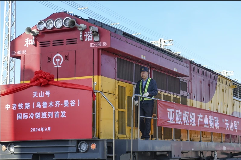 China Zuidoost-Azië Spoorwegvervoer